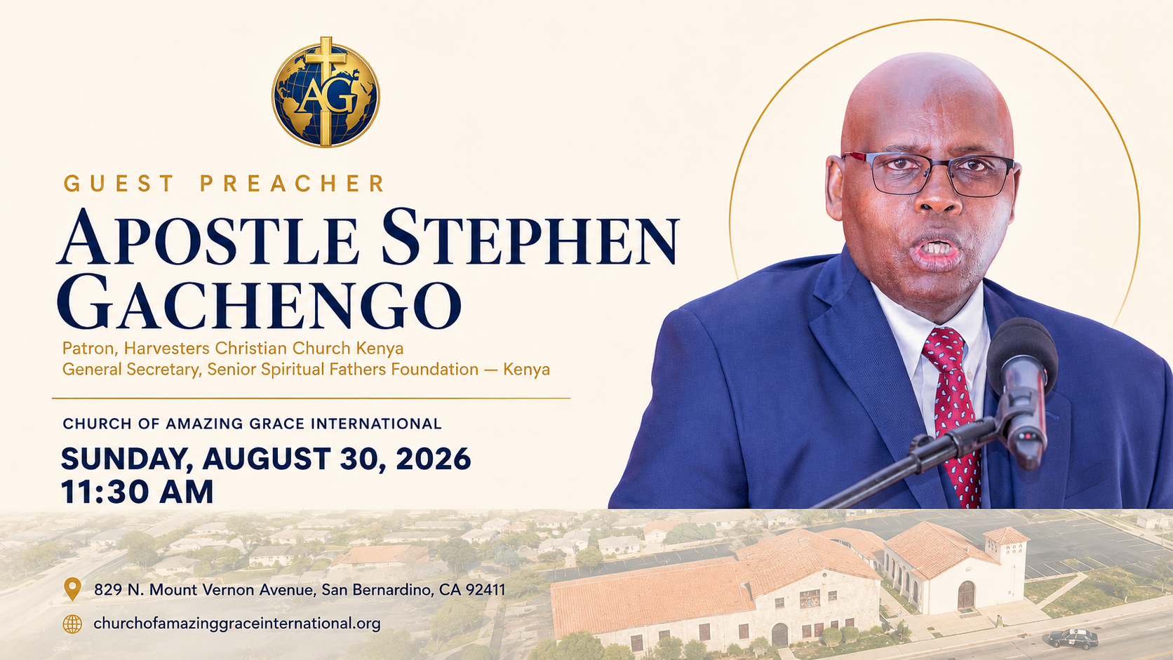 Guest Preacher: Apostle Stephen Gachengo